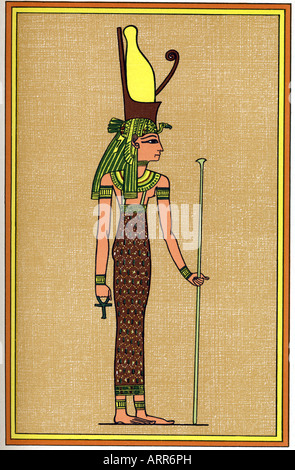 Ägyptische Goddess Mut Stockfoto
