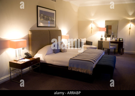 Zimmer der Balmoral Hotel Edinburgh Schottland Stockfoto