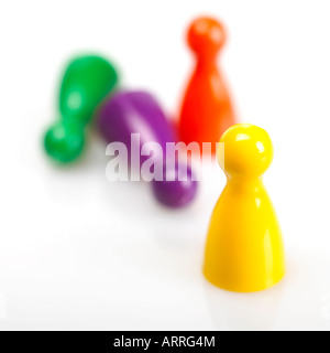 Schachfiguren Stockfoto