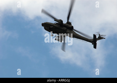 Boeing AH - 64D Longbow Apache Farnborough Air Show 2006 Stockfoto