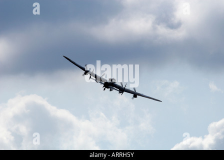 Avro Lancaster BBMF Farnborough Air Show 2006 Stockfoto