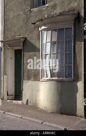 Schloss Terrasse Chepstow Monmouthshire Wales Stockfoto