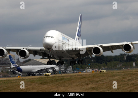 Airbus A380-800 Farnborough Air Show 2006 Stockfoto
