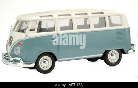 VW Camper van Spielzeugmodell Stockfoto