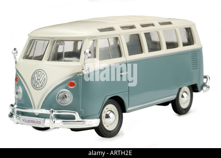 VW Camper van Spielzeugmodell Stockfoto