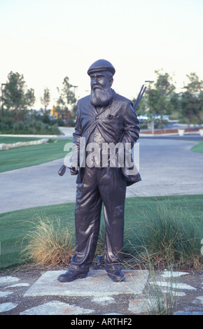 Statue von Old Tom Morris, Royal Links, Las Vegas Stockfoto