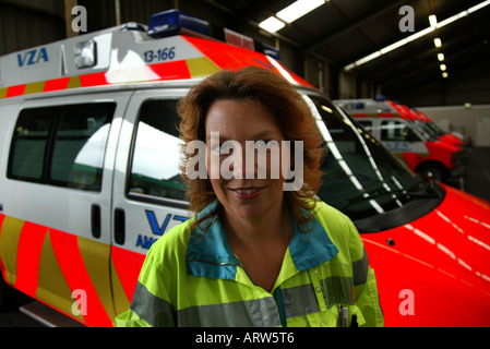 Rettungsdienst: Rettungswagen Stockfoto