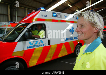 Rettungsdienst: Rettungswagen Stockfoto