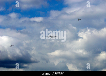 Battle Of Britain Memorial Flight Farnborough Air Show 2006 Stockfoto