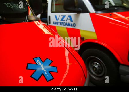 Rettungsdienst: Rettungswagen Stockfoto