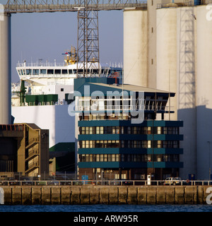 ABP Hafen von Southampton Kontrolle Büros England UK Associated British Ports Stockfoto
