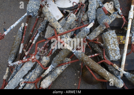 Verrostetes Metall Junk-e- Stockfoto