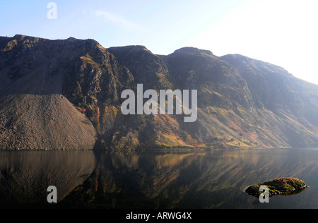 Wastwater Geröllhalden von Wast Wasser. Stockfoto