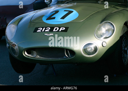 1961 Aston Martin Projekt 212 bei Goodwood Revival, Sussex, UK Stockfoto