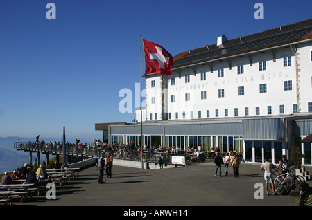 Rigi Kulm Hotel Rigi Berg Stockfoto