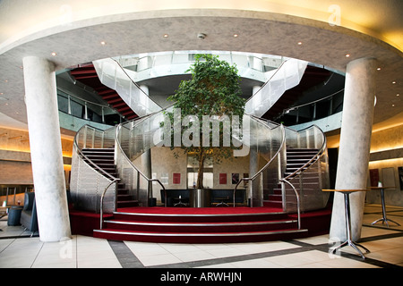 DCU Helix Concert Hall Theatre Aula Maxima Foyer Dublin Irland. Stockfoto