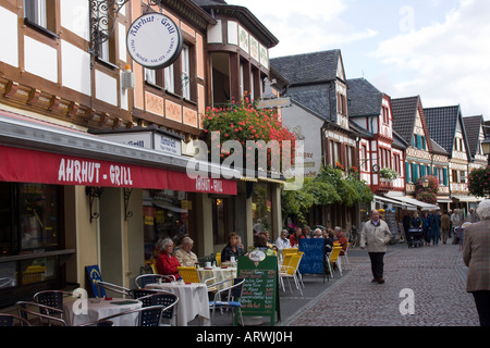 Ahrweiler - Stadt in Rheinland-Pfalz Eifel Bad Neuenahr, Deutschland Stockfoto