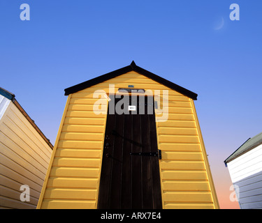 GB - SUFFOLK: Traditionelle Strandhütte in Southwold Stockfoto