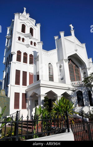 St Pauls Episcopal Church von 1832 in der Innenstadt von Key West Florida Stockfoto