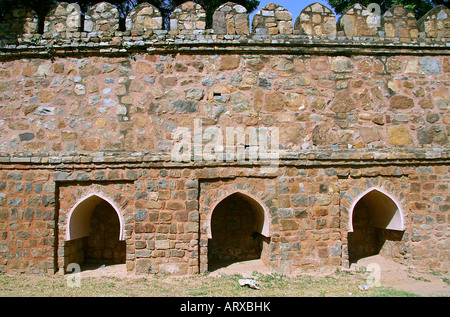 Mughal Architektur Lodhi Gärten Delhi Indien Stockfoto