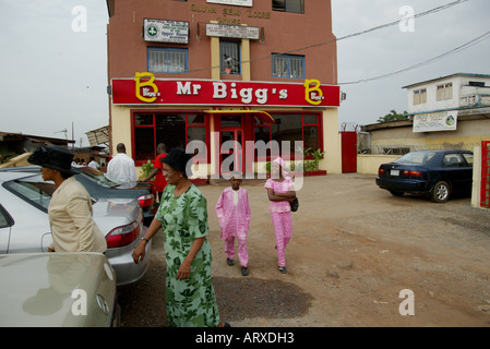 Nigeria: die reichen sind umgezogen in die neue Hauptstadt Abuja: Lagos ist schlechter geworden Stockfoto