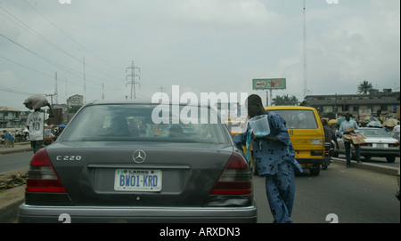 Nigeria: die reichen sind umgezogen in die neue Hauptstadt Abuja: Lagos ist schlechter geworden Stockfoto