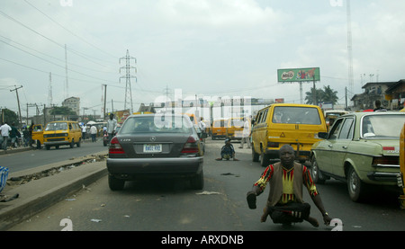 Nigeria: die reichen sind umgezogen in die neue Hauptstadt Abuja: Lagos ist schlechter geworden Stockfoto