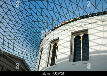 Großer Hof und Lesesaal detail British Museum London England UK United Kingdom GB Großbritannien British Isles Stockfoto