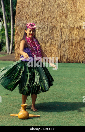 Kodak Hula Show im Waikiki auf Oahu Stockfoto