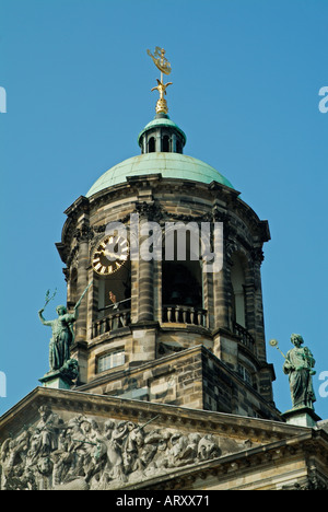 Königlicher Palast Koninklijk Paleis in Dam square Amsterdam Niederlande Holland EU Mitteleuropa Stockfoto