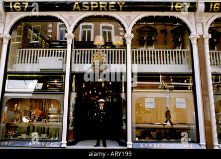 Asprey Juweliere New Bond Street London Stockfoto