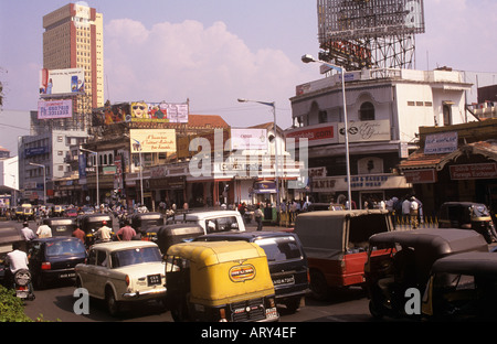 MG Road Bangalore Karnataka Indien Stockfoto