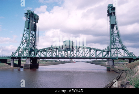 Newport-Brücke über den Fluss Tees Stockfoto