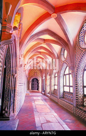 Kreuzgang der regionalen Museum Königin Dona Leonor, Beja, Alentejo, Portugal Stockfoto