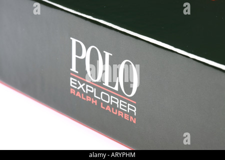 Polo Ralph Lauren-Explorer-Geschenk-Set Stockfoto