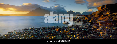 Die Cullins aus Elgol Isle Of Skye Schottland Stockfoto