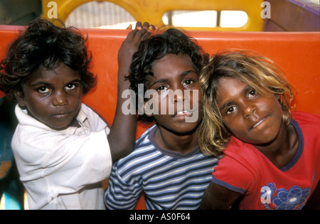 Kindergarten Nguiu Schulgemeinschaft Bathurst Tiwi Islands Stockfoto