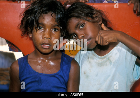 Kindergarten Nguiu Schulgemeinschaft Bathurst Tiwi Islands Stockfoto