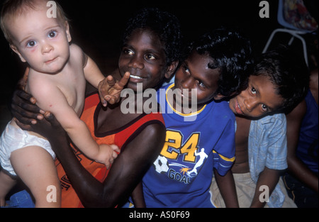 Kindergarten Nguiu Schulgemeinschaft Bathurst Tiwi Islands Stockfoto