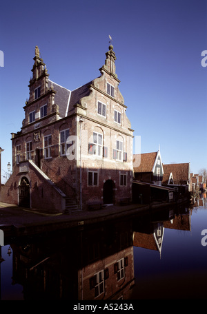 De Rijp, Rathaus von Leeghwater, Stockfoto