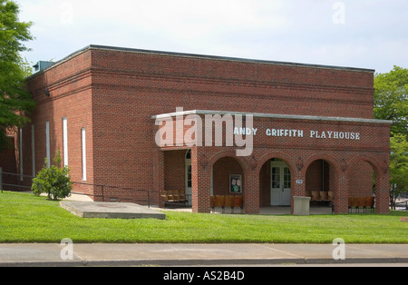 Andy Griffith Playhouse Mount Airy NC Mayberry USA Stockfoto