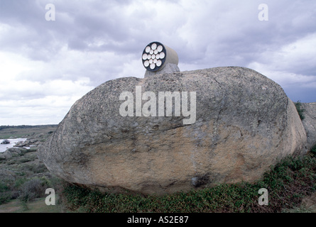 Malpartida de Cáceres, Museum Wolf Vostell, Objekt Stockfoto