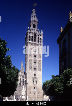 Sevilla, Kathedrale, La Giralda Stockfoto