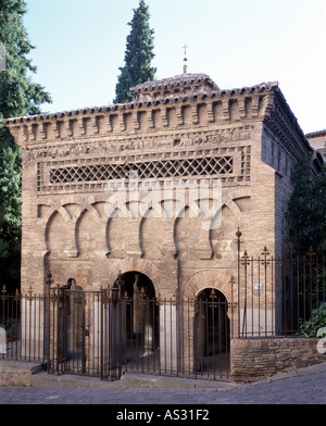 Toledo, Sto. Cristo De La Luz, 999 als Moschee Erbaut, Fassade Stockfoto