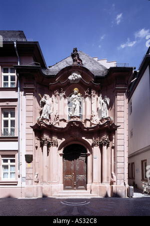 Mainz, Augustinerkirche, Pforte, Portal Stockfoto
