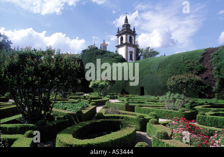 Oeiras, Barockgarten Palacio Marques de Pombal, Ab 1737, Barockgarten Stockfoto