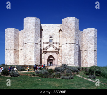 Castel del Monte Bei Andria, Stockfoto