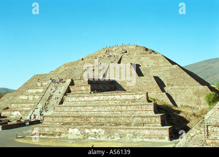 Pyramide des Mondes Teotihuacan, Mexiko Stockfoto