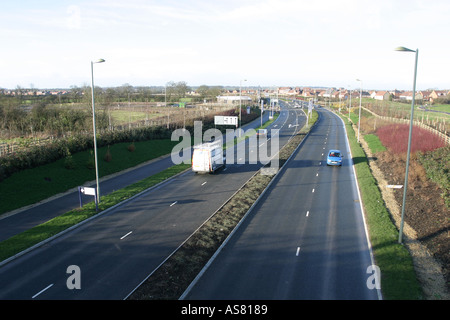 Bestandteil der neuen North orbital Road in Swindon, Wiltshire Stockfoto