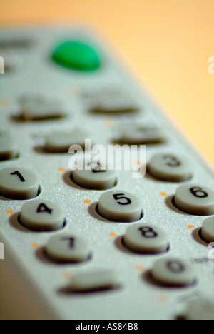 TV-Fernbedienung-detail Stockfoto